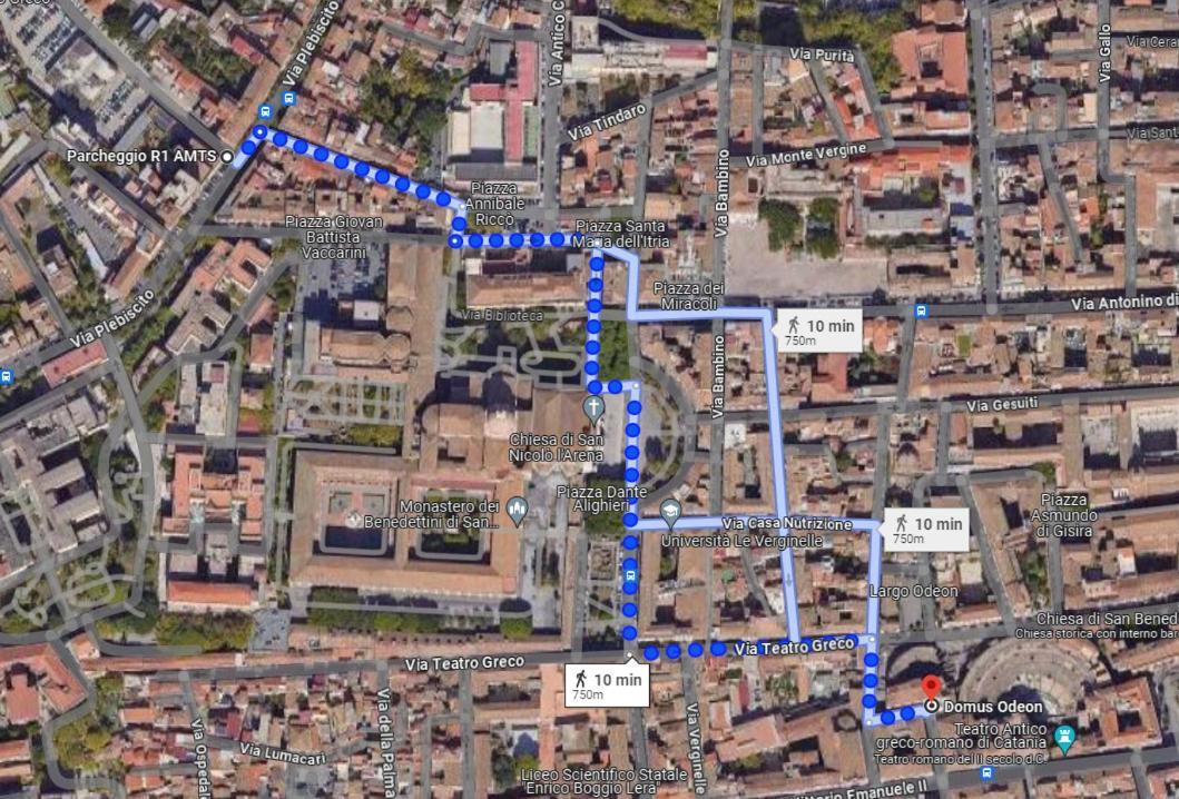 Apartament Domus Odeon La Casa Nel Parco Archeologico Di Katania Zewnętrze zdjęcie
