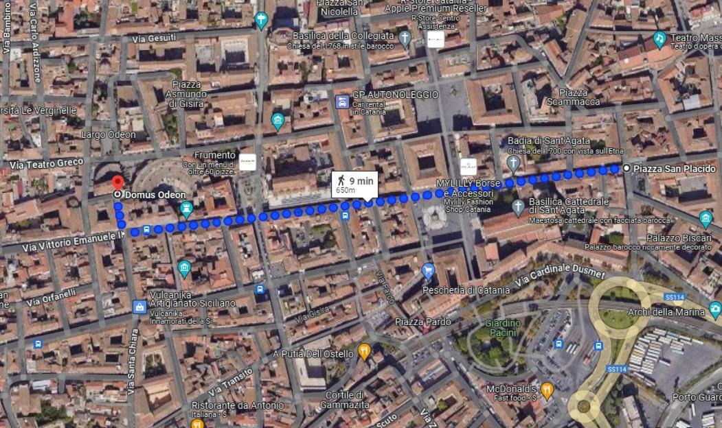 Apartament Domus Odeon La Casa Nel Parco Archeologico Di Katania Zewnętrze zdjęcie